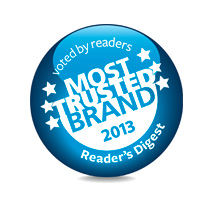 Most Trusted Brand 2013.
